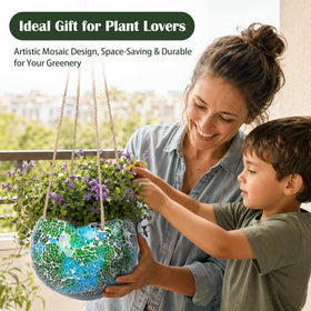 Chonsun hanging pot with chain offers adjustable height