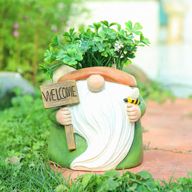 Chonsun succulent pot with drainage helps prevent overwatering in small arrangements.