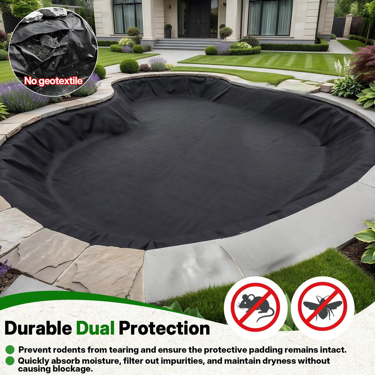 Chonway heavy-duty nonwoven fabric delivers high tensile strength and abrasion resistance.