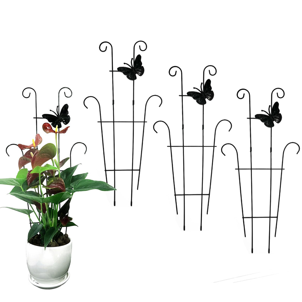 CHOUYUHE 23inch plant trellis supports potted plants for taller growth