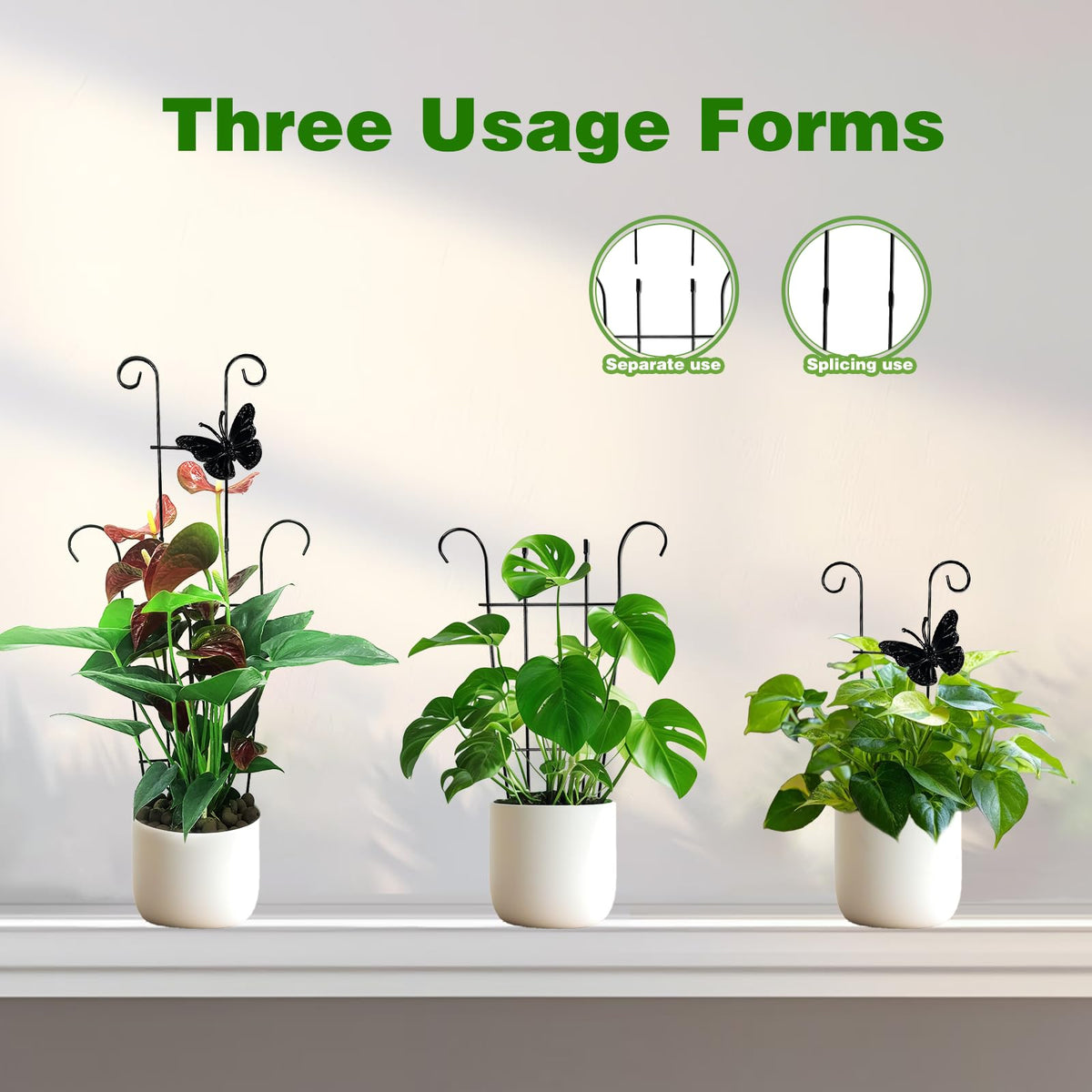 CHOUYUHE monstera-pothos-ivy trellis helps plants climb naturally