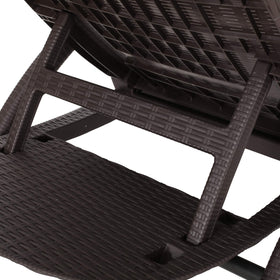 Christopher Knight Home Blanche woven-look detail adds outdoor charm and resilience