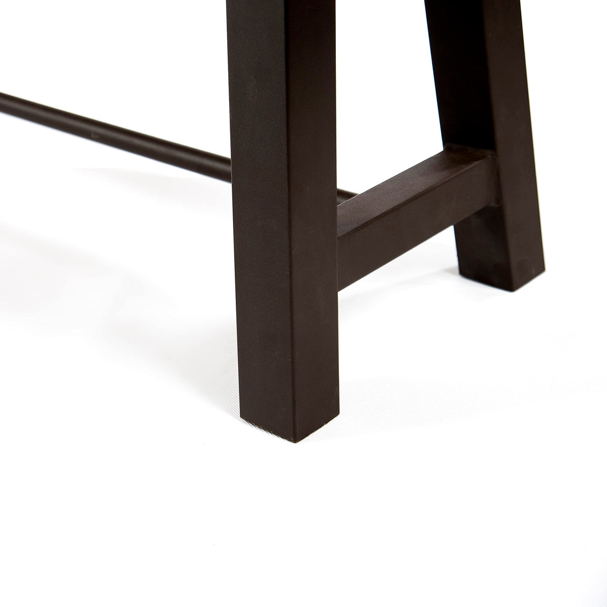 Christopher Knight Home Catriona teak finish look complements outdoor furniture.