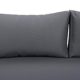 Cushion covers with hidden zippers on Claremont daybed for washing