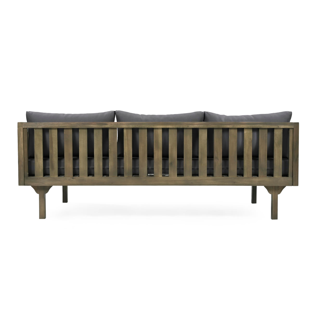 Claremont daybed positioned as an outdoor lounge on patio or deck