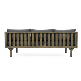 Claremont daybed positioned as an outdoor lounge on patio or deck