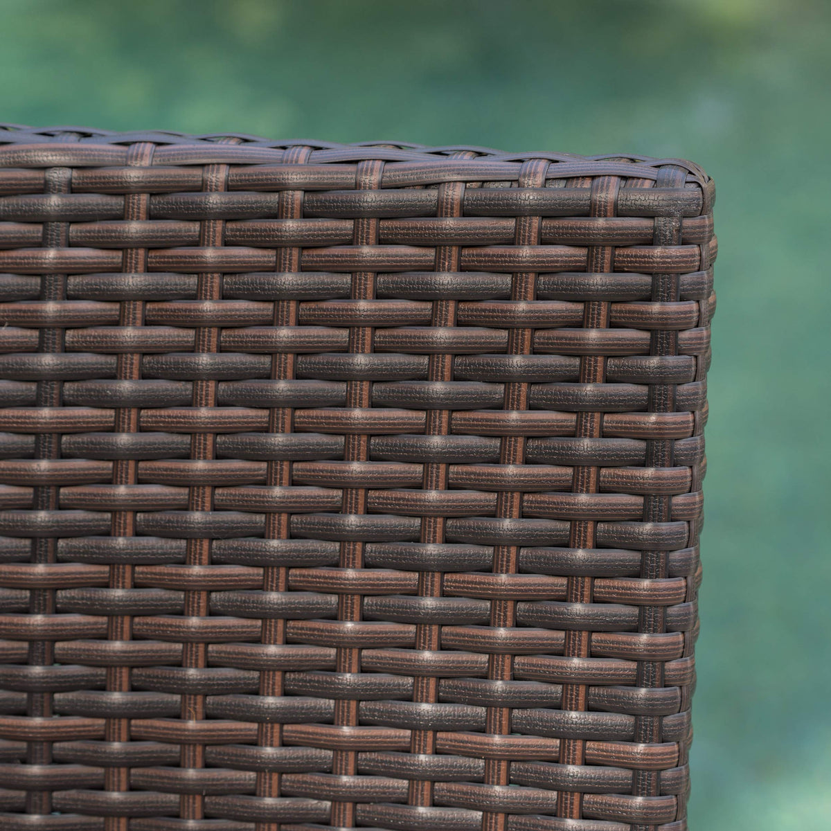 Christopher Knight Home Margarita stools feature multibrown finish that blends with deck furniture