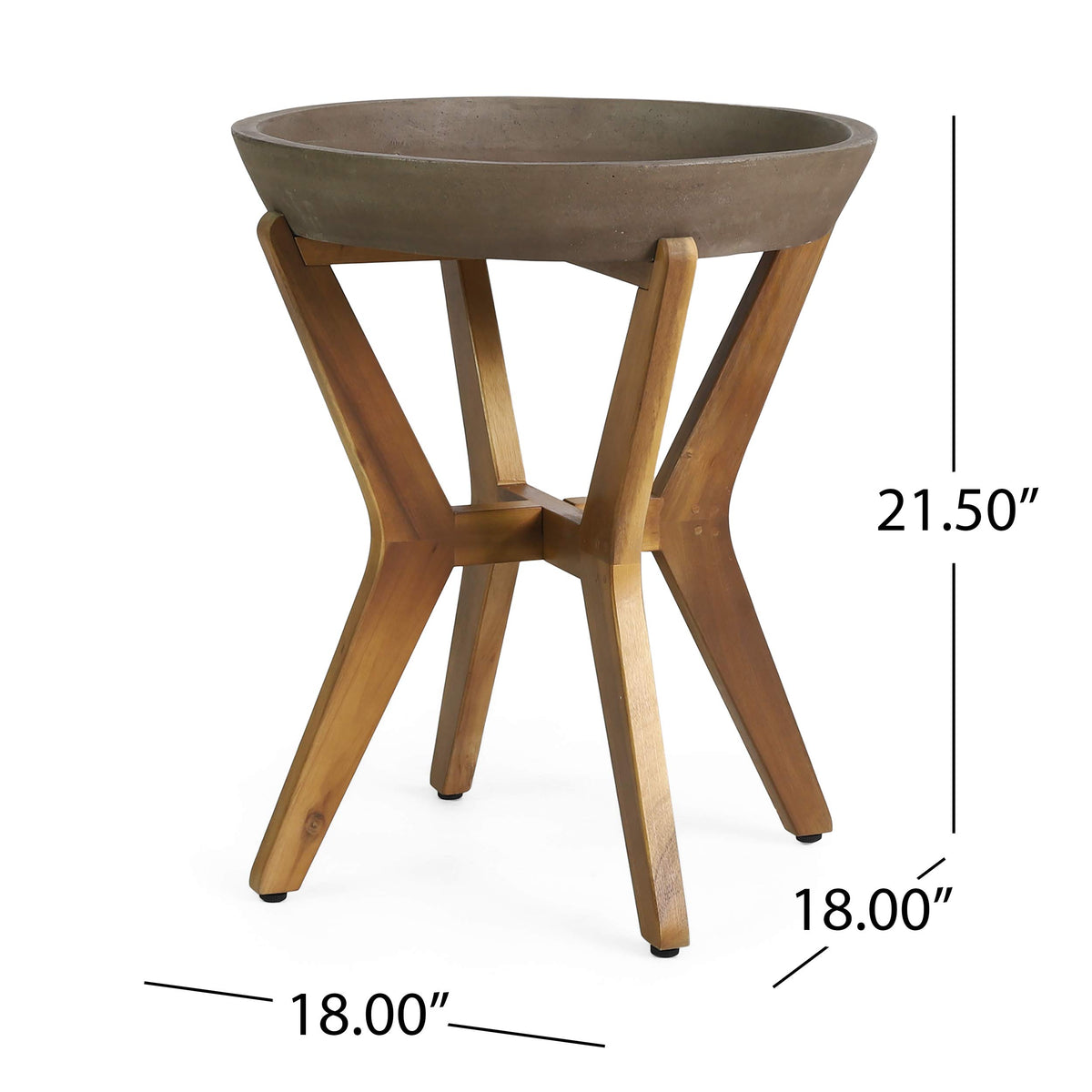 Christopher Knight Home Oprah table pairs with cushions and lighting for cozy evenings outdoors