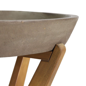 Christopher Knight Home Oprah table highlights acacia wood frame with natural warmth and weather resistance