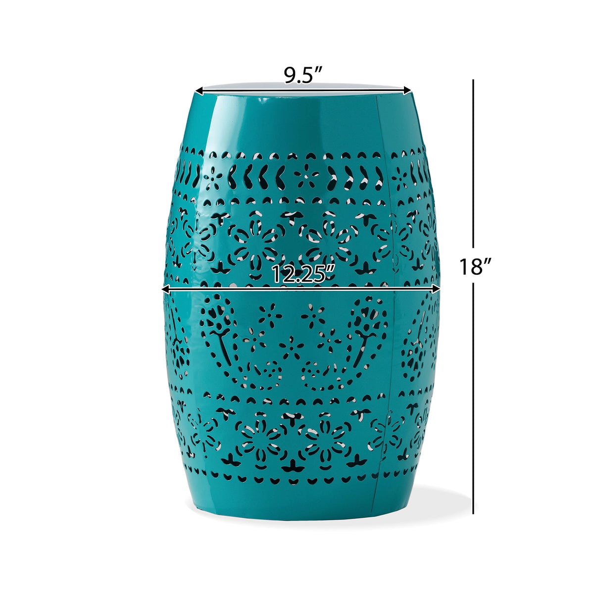 Christopher Knight Home Ruby powder-coated iron frame ensures durable everyday use.