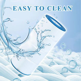 Chryseos pool filter delivers 100 sq ft filtration area in one unit