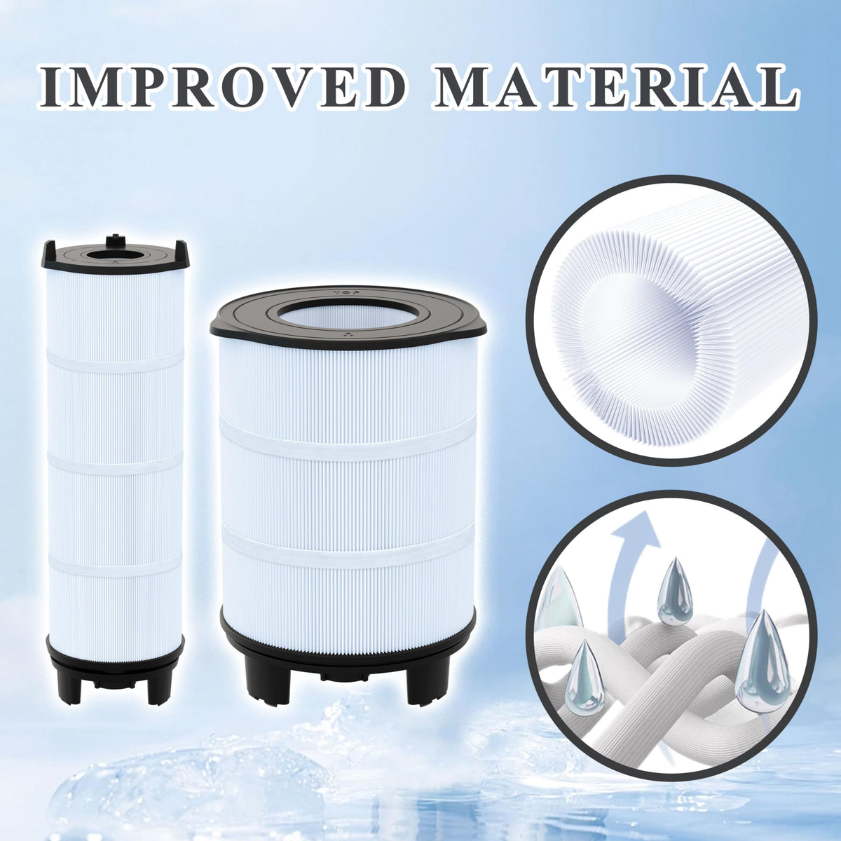 Chryseos S7M120 easy installation reduces pool maintenance time.