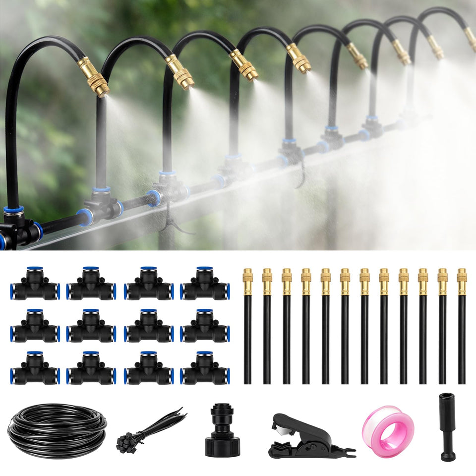 Chtoocy 39ft garden mister system overview for efficient watering