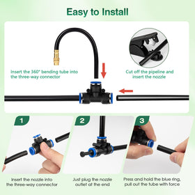 Chtoocy adjustable flow control close-up for efficient watering in gardens