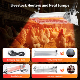 Chtoocy versatile heater supports chicks, ducklings, and more.