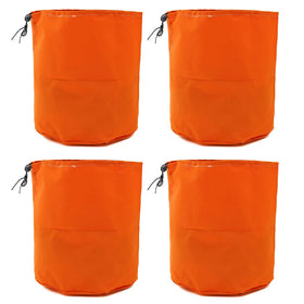 Chuancheng trimmer engine cover in yellow protects against dust during outdoor maintenance.