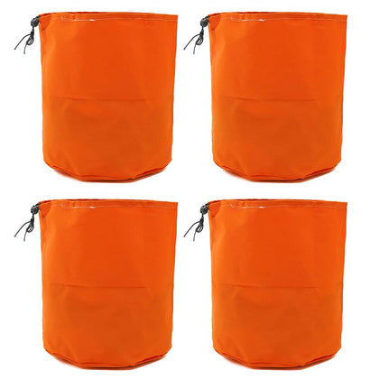 Chuancheng trimmer engine cover in yellow protects against dust during outdoor maintenance.
