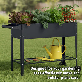 Chuangshuo Guard Elevate 37-inch shelf keeps tools within reach.