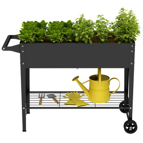 Chuangshuo Guard Elevate 32-inch height reduces bending during gardening tasks.