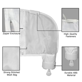 Chuanke replacement bag with oval prongs showing secure clip