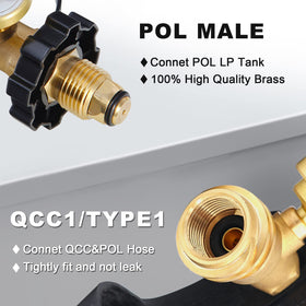Chulan QCC1 female interface simplifies hose compatibility.