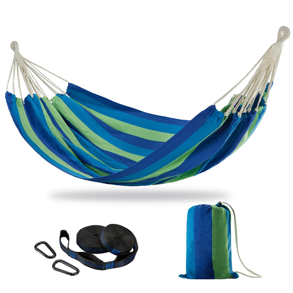 CHULIM Brazilian Double Hammock 240x160 cm for two-person backyard relaxation