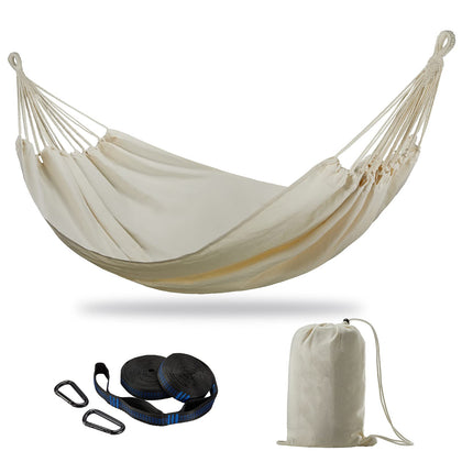 CHULIM Brazilian Double Hammock bed 240x160cm, ideal for two relaxing outdoors.