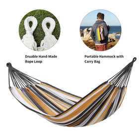 CHULIM portable hammock with carry bag for travel.