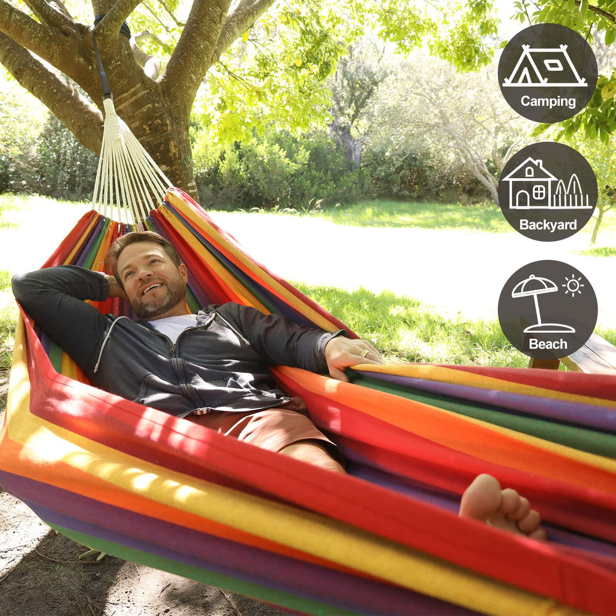 CHULIM soft-woven cotton-poly fabric close-up, breathable and comfortable for long lounging.