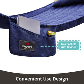 CHULIM weather-resistant fabric withstands sun and rain for outdoor seasons.