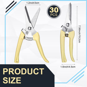 Chumia heavy-duty pruning scissors blade delivers precise cuts on stout stems