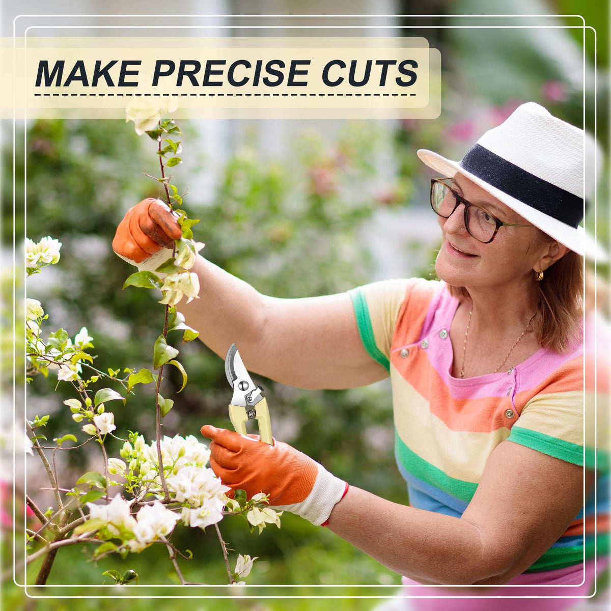 Chumia lightweight design enables precise, effortless pruning in small spaces