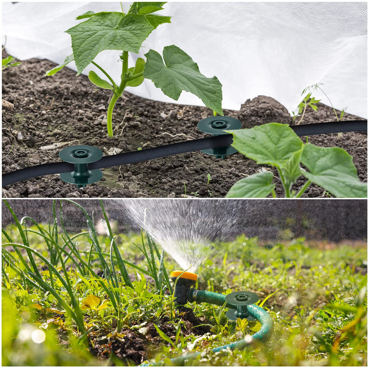 Chumia versatile stakes fit various hoses and gardens