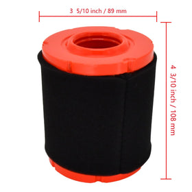 Chuuparts in-use on a mower provides clean airflow.