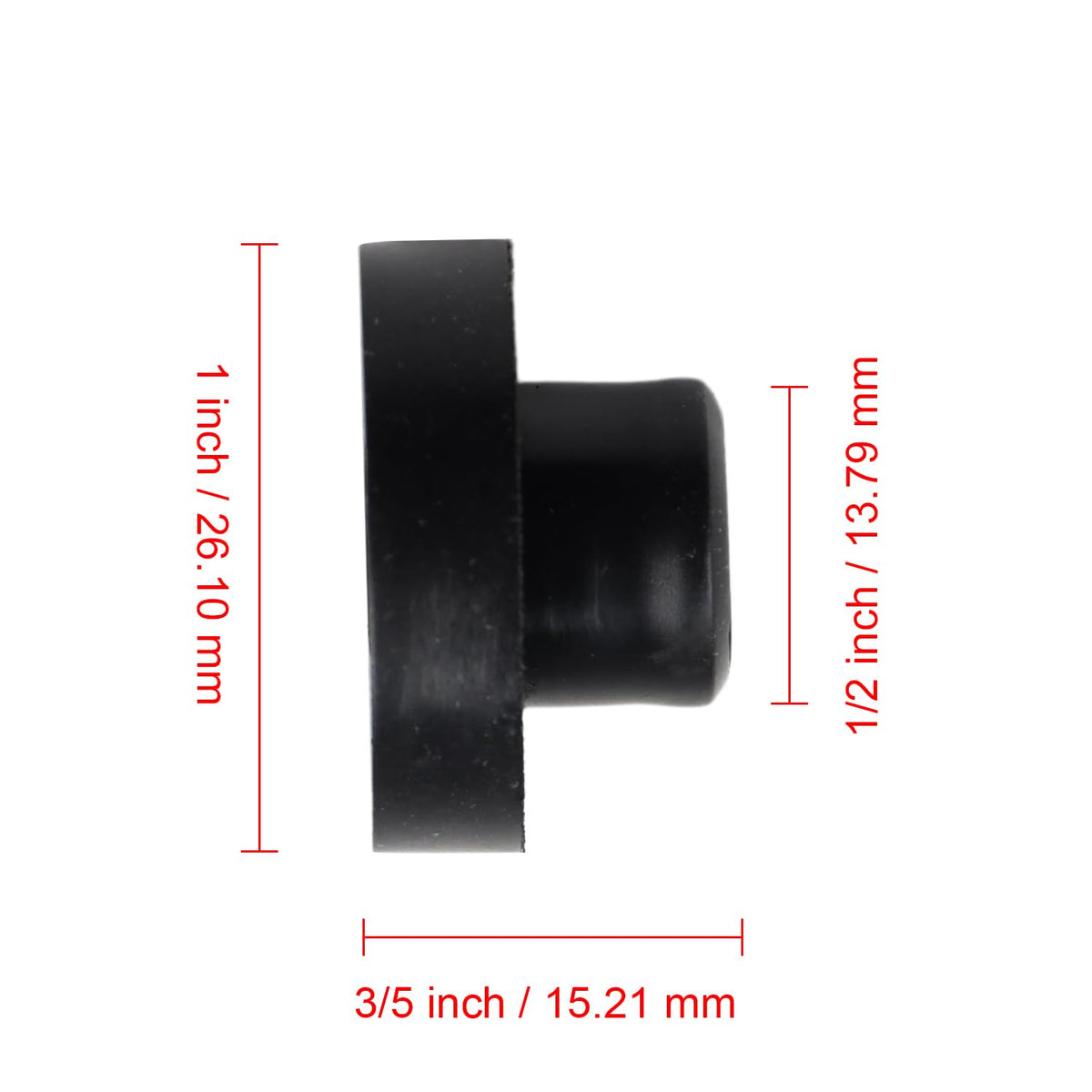 Chuuparts M132706 includes two bushings for ready replacement.