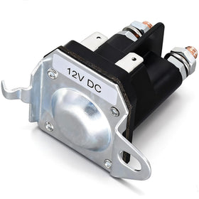 Chuuparts solenoid installed on a Husqvarna mower for reliable starting.