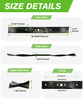 Chway aerodynamic curved blades promote strong airflow and continuous cutting