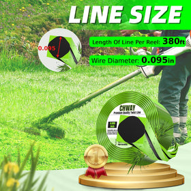 Chway edging-friendly trimmer line for neat lawn borders