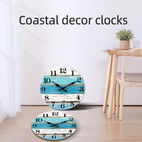 CHYLIN large 16-inch clock with easy mounting hooks