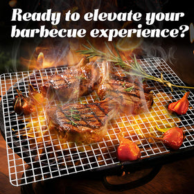 ciAmore disposable design means post-cook cleanup is eliminated after grilling