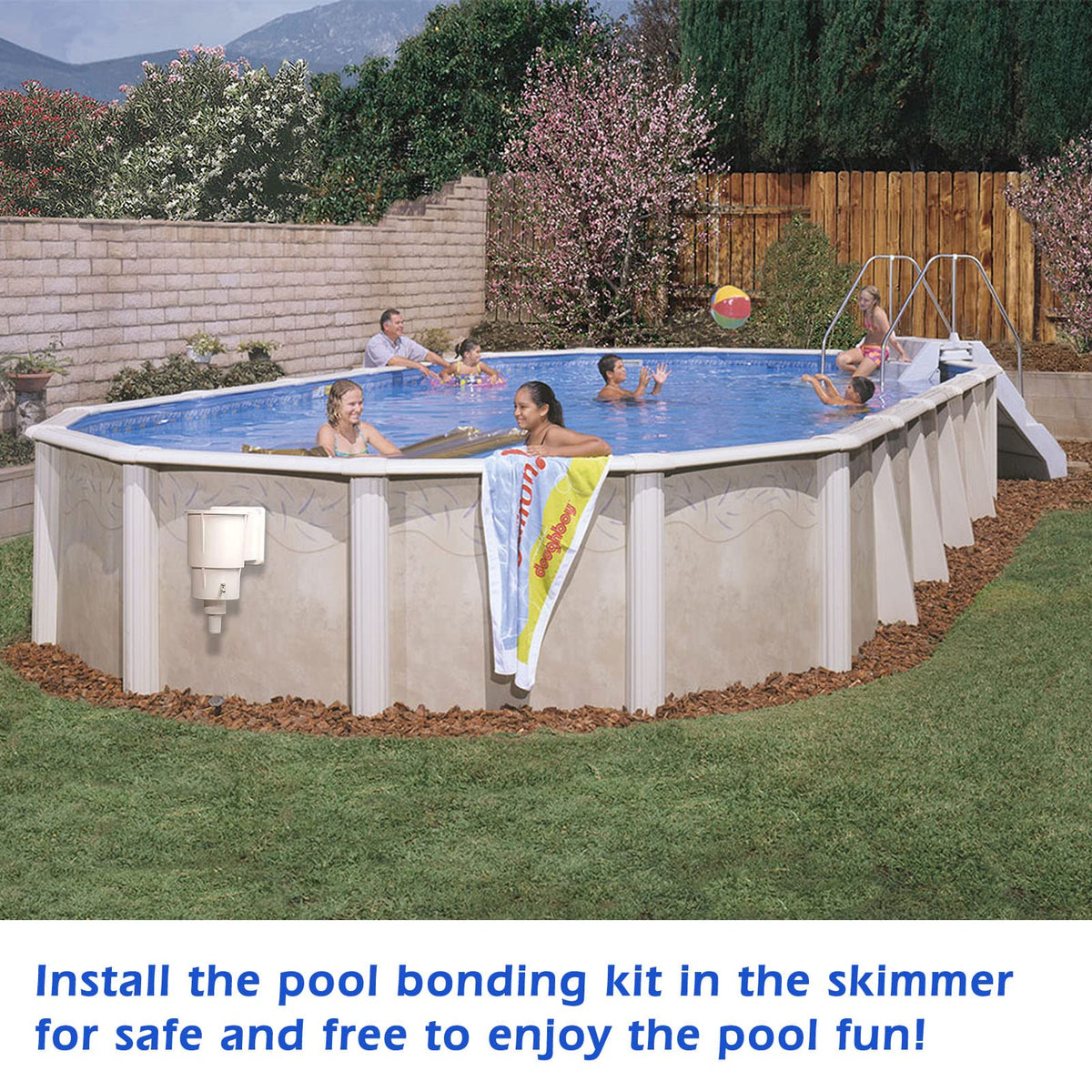 CICIDO BWB680AG durable, corrosion-resistant material withstands outdoor pool environments.