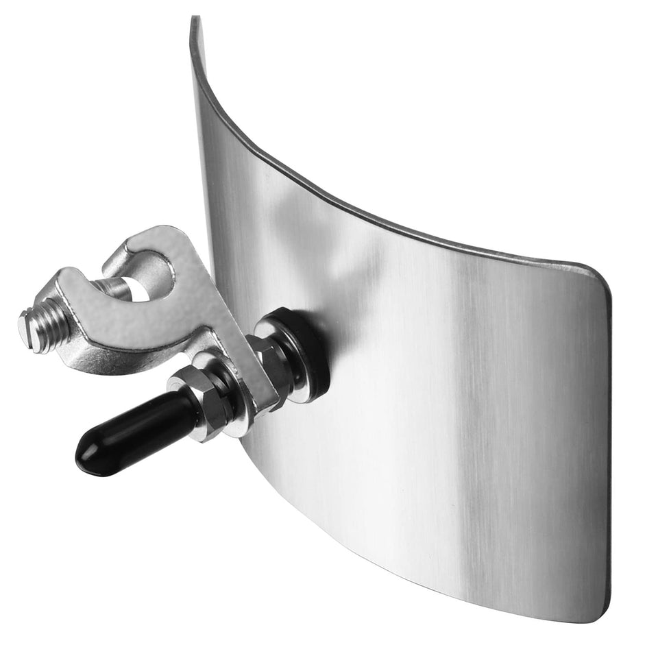 CICIDO BWB680AG bonding plate close-up, corrosion-resistant stainless steel for durable pool bonding.