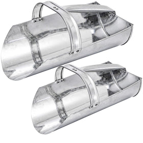 Cididu big 4qt feed scoop ready for bulk livestock feeding.