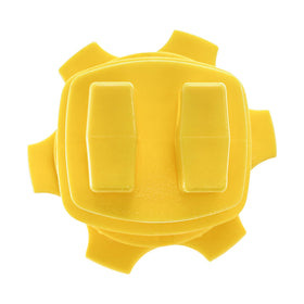 Cididu post clips insulators for farm fencing attached to cylindrical posts.