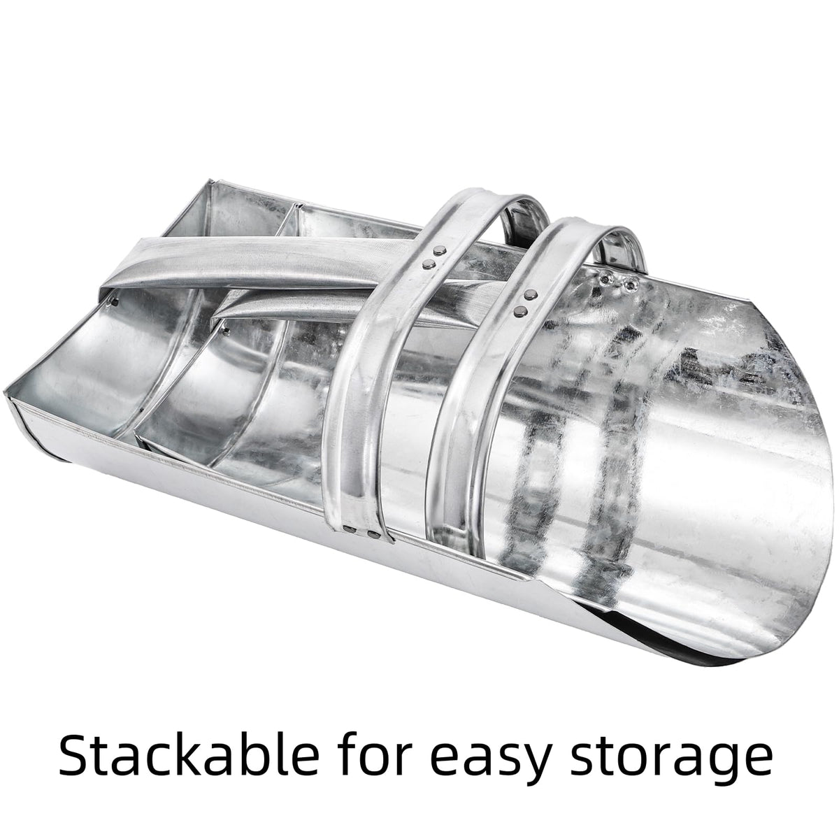 Cididu stackable design saves space between uses.