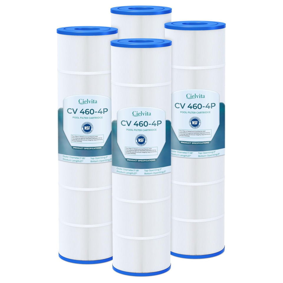 Cielvita CV460 filter assembly with durable end caps for long-lasting performance.