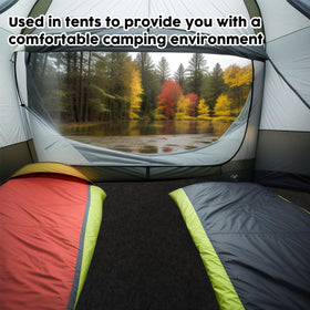 cieovo camping tent carpet mat easy to wash and reuse on trips