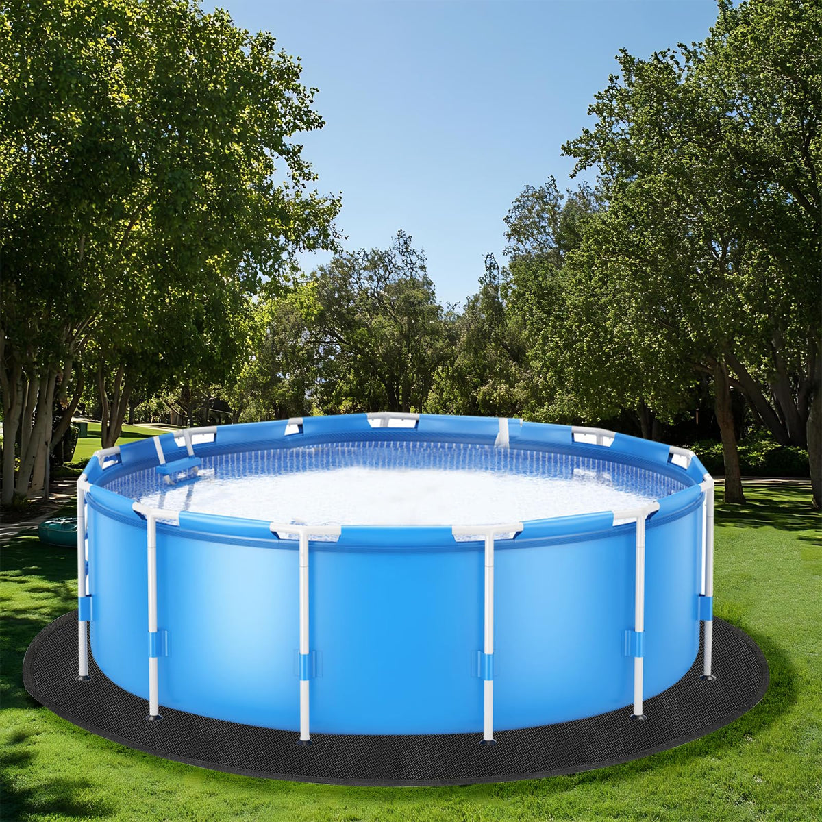 CIEOVO durable waterproof pool liner pad ready for outdoor use
