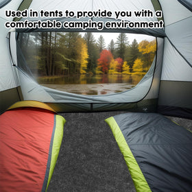 CIEOVO outdoor multiuse mat suitable for tents, picnics, and hikes.