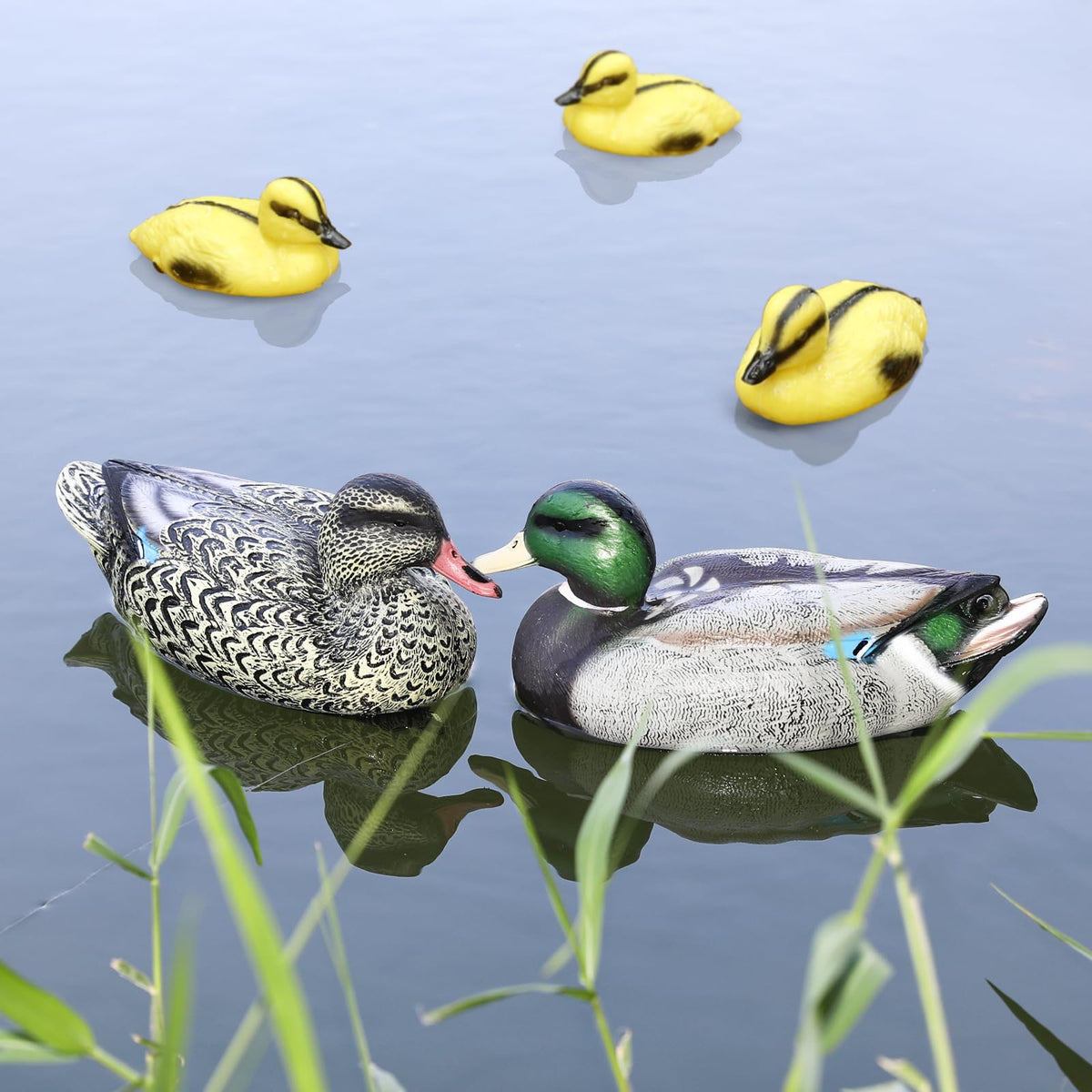 Cifavor realistic pond decor display enhances garden water features